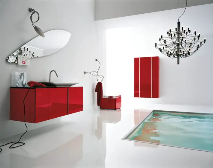 Modern in-floor soak-worthy bathtub (interior-dsgn.com)
