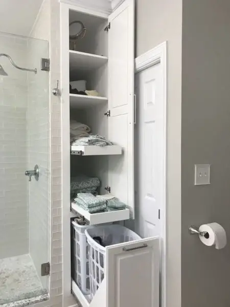 Space is a Necessity in a small bathroom