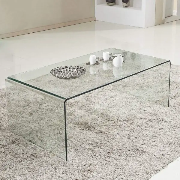 Amazing glass coffee table