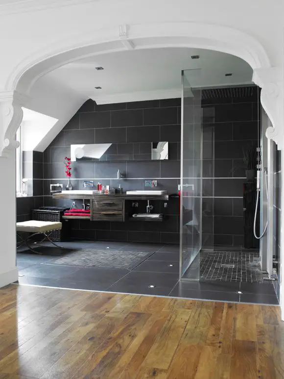 stylish shower room design