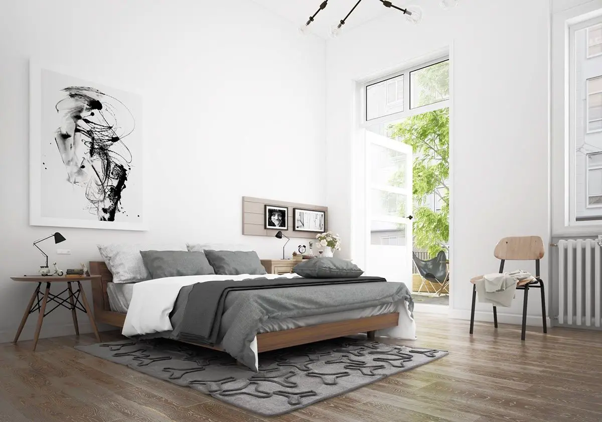Scandinavian-inspired bedroom idea