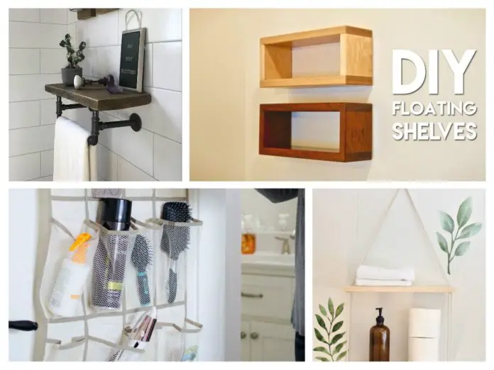 10 wonderful shelf ideas great for tiny bathrooms!