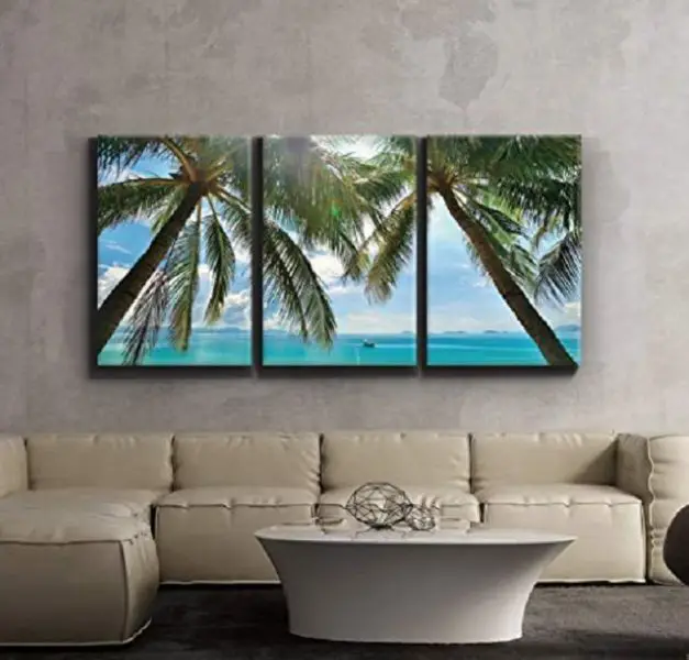 Beautiful palm paintwork