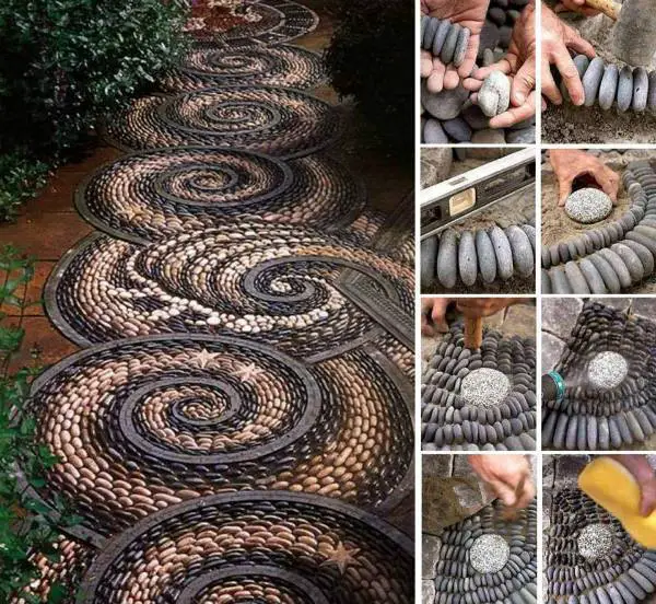 Amazing Mosaic Garden Path