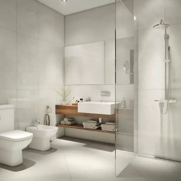 Scandinavian bathroom furniture idea