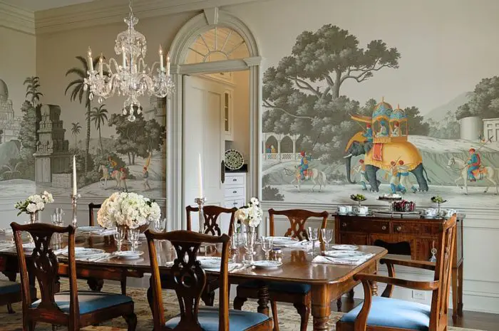 How to choose the right dining room wallpaper?