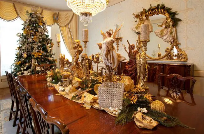 Dining room decorating ideas during festive season