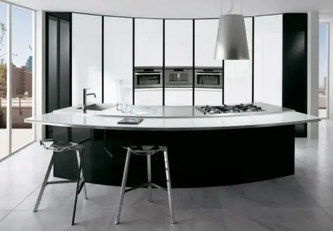 Exposed: the secrets to unique black & white kitchen