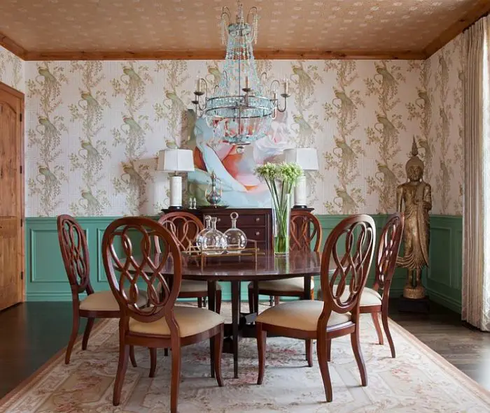 How to choose the right dining room wallpaper?