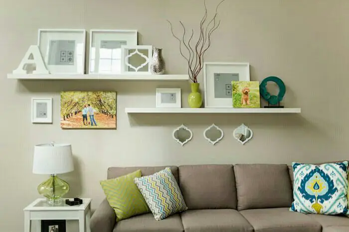 Decorate Your Walls with Some Shelves