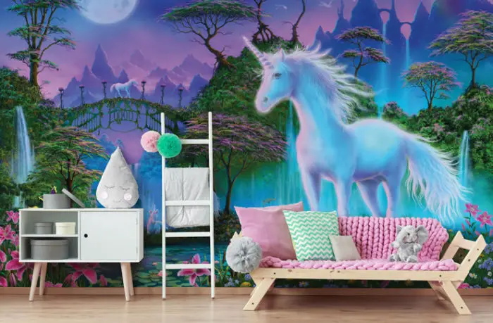 magic unicorn kids room