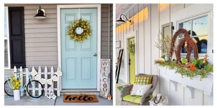 Front porch decorating ideas for spring 