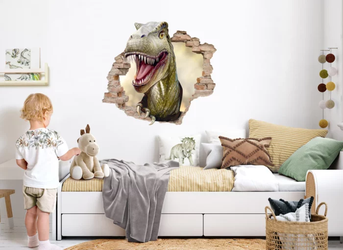 Jurassic joy: decorating kids’ rooms with dinosaur wall decals